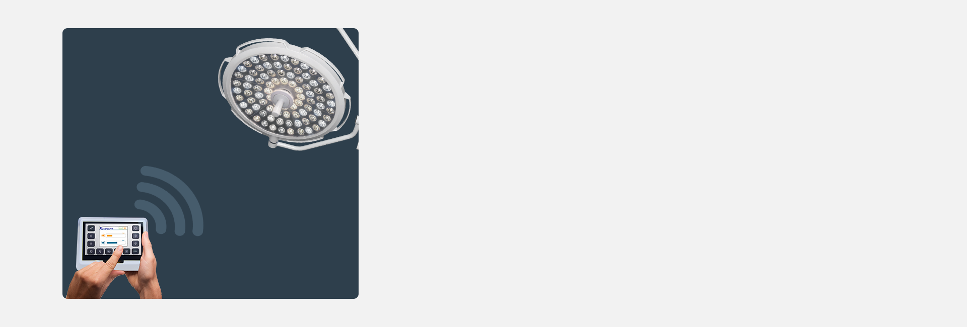 手持無(wú)線遙控【選配】